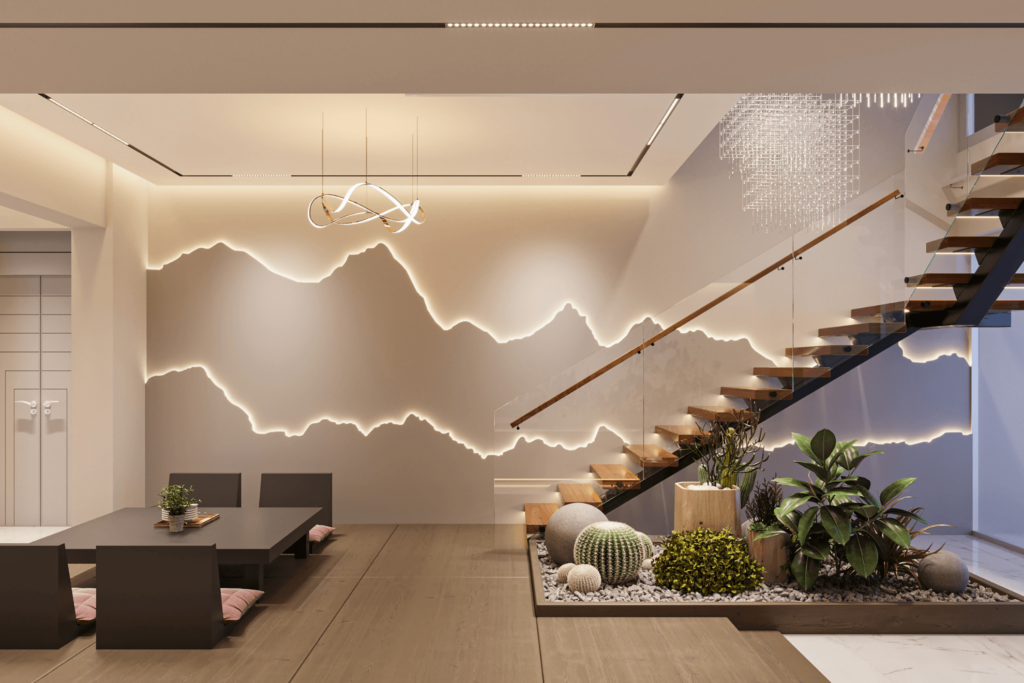 Interiorismo de lujo en casas modernas: tendencias y diseños